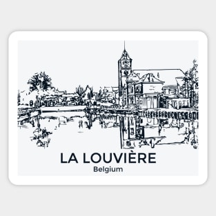 La Louvière - Belgium Sticker